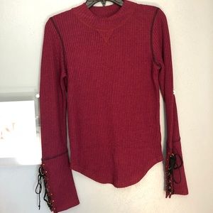 free people long sleeve sweater